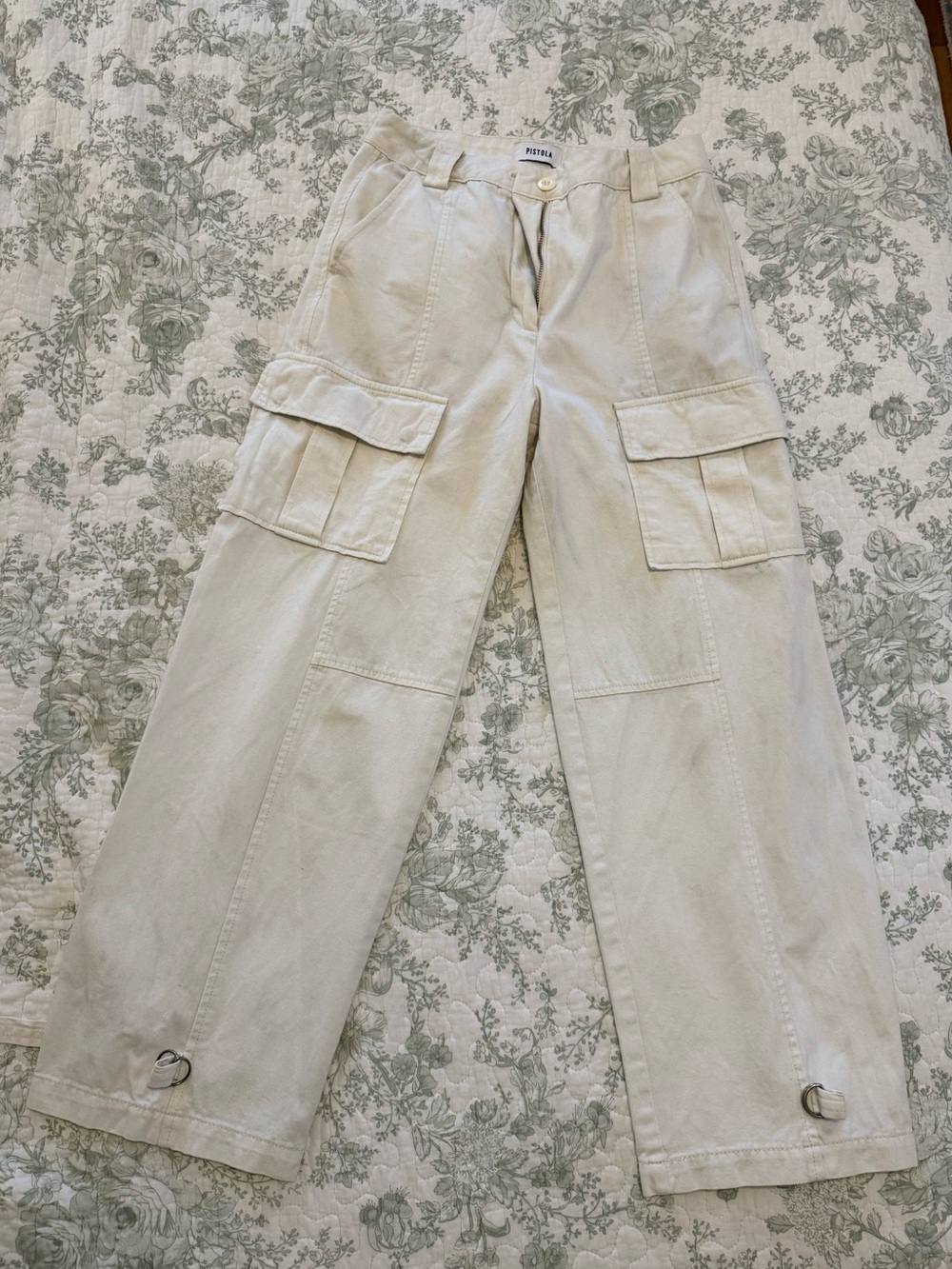 Pistola White Cargo Pants